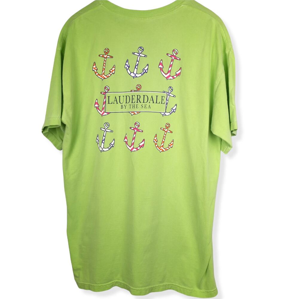 Comfort Colors Lauderdale By The Sea Tourist  Graphic Tee Lg Vacation Travel